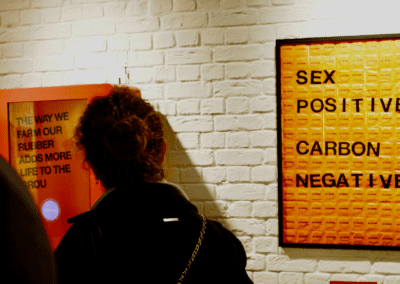 “Fuck each other, not the planet”