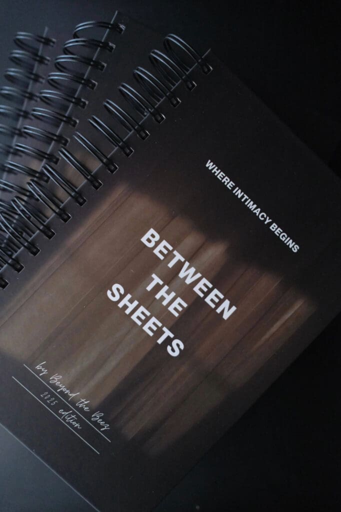 Shows Beyond the Beez Between the sheets sex journal front cover