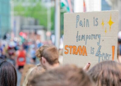 It’s been a month since the London marathon. Here’s what it taught me about love.